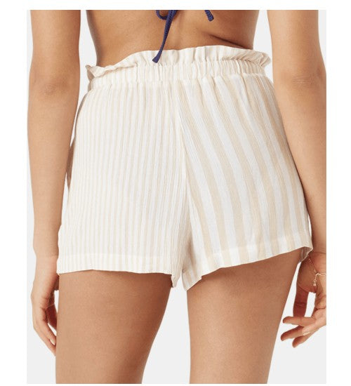 Roxy Womens Shorts Stripe Out Cover Up