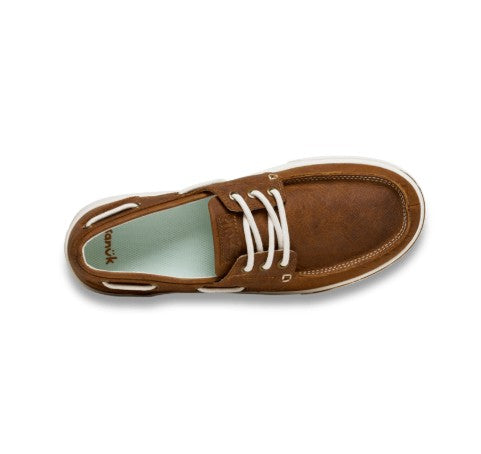 Sanuk Mens Shoes Hava Boat Leather