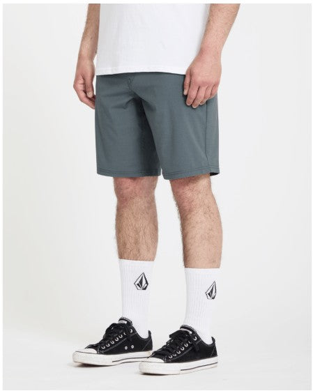 Volcom Mens Shorts Frickin Cross Shred Static