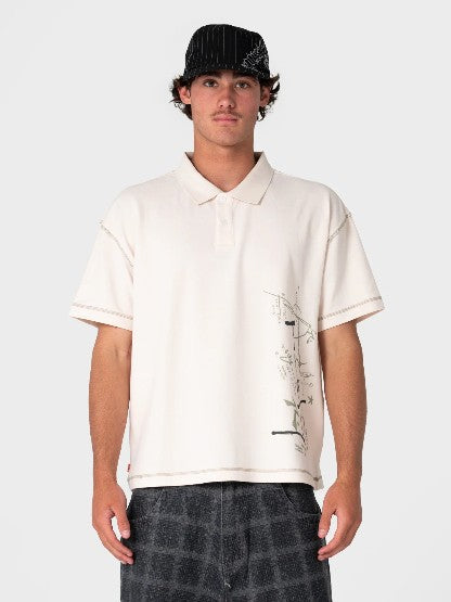 Rusty Mens Knit Funkshen Polo