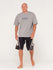 Rusty Mens Boardshorts Chopper Treed Fixed Waist