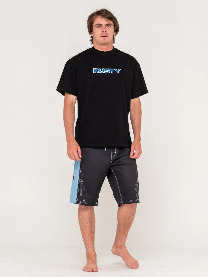 Rusty Mens Boardshorts Tombstones Fixed Waist