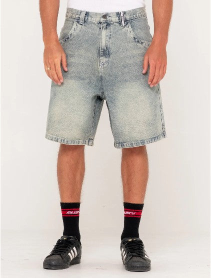 Rusty Mens Shorts Flip Daddy Tapeless Jort
