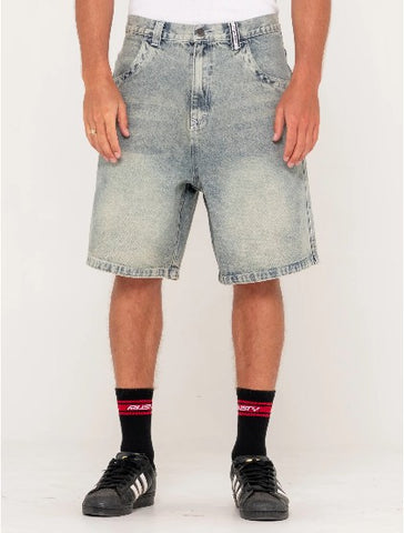 Rusty Mens Shorts Flip Daddy Tapeless Jort