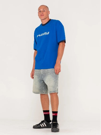 Rusty Mens Shorts Flip Daddy Tapeless Jort