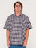 Rusty Mens Woven Worldwide Curved Hem
