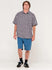 Rusty Mens Woven Worldwide Curved Hem