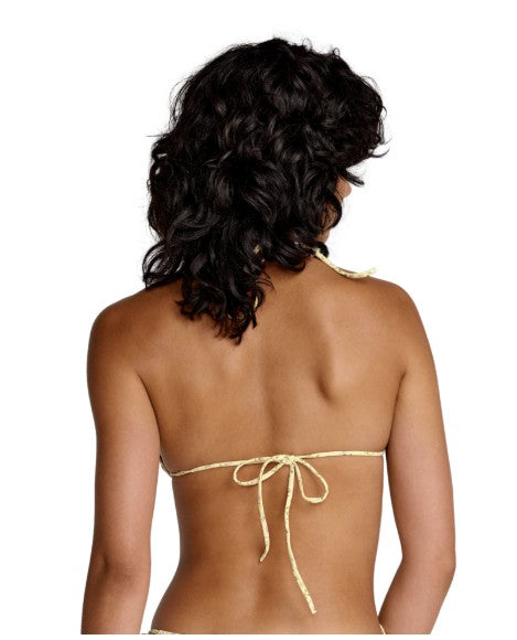 RVCA Womens Bikini Top Amalfi Halter Tri