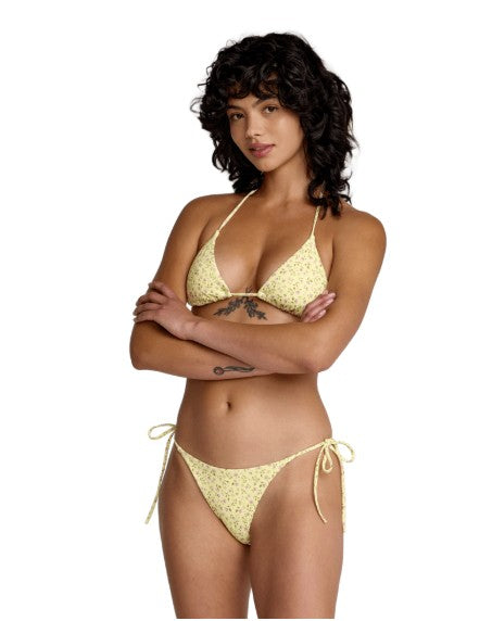 RVCA Womens Bikini Top Amalfi Halter Tri