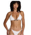 RVCA Womens Bikini Top Dot Ruffle Halter Tri
