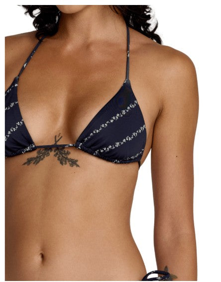 RVCA Womens Bikini Top Florence Halter Tri