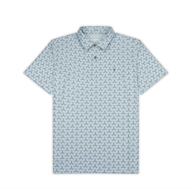 Jetty Mens Knit Bunker Polo