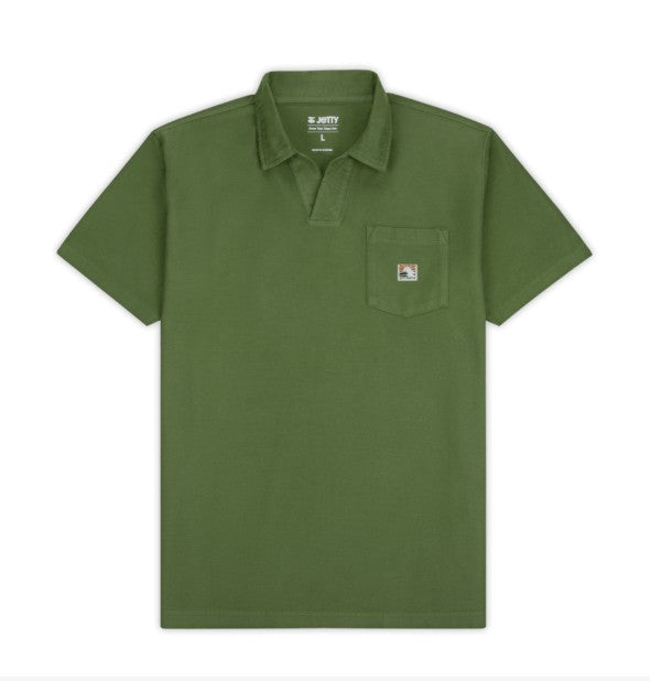 Jetty Mens Knit Cruise Terry Polo