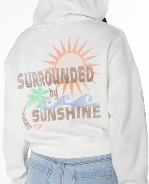 Roxy Womens Sweatshirt Breakwater Hoodie