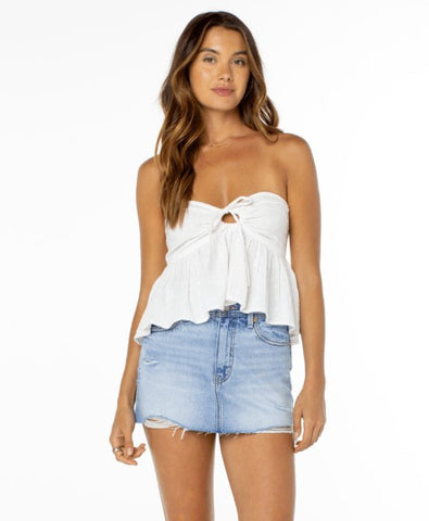Roxy Womens Shirt Ventura Tube Top