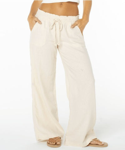 Roxy Womens Pants Oceanside Wide Leg