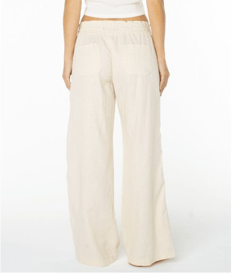Roxy Womens Pants Oceanside Wide Leg