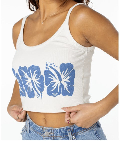 Roxy Womens Tank Top Flower Block Wanderer