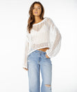 Roxy Womens Shirt Lost At Sea Ls Top