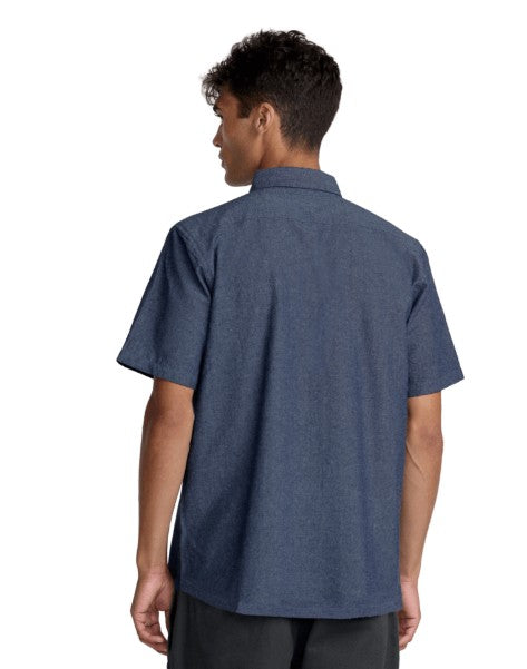 RVCA Mens Woven Rosa Chambray