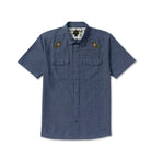 RVCA Mens Woven Rosa Chambray