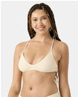 Roxy Womens Bikini Top Crochet Athletic Triangle