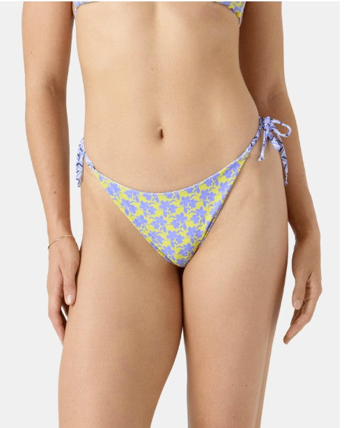 Roxy Womens Bikini Bottoms Golden Glow Reversible Tie Side Cheeky