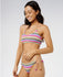 Rip Curl Womens Bikini Top Sunset Surf Crochet Cheeky