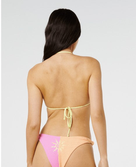 Rip Curl Womens Bikini Top Topanga Textured Bandeau
