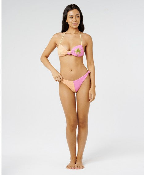 Rip Curl Womens Bikini Top Topanga Textured Bandeau
