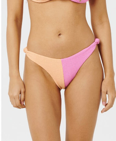 Rip Curl Womens Bikini Bottoms Topanga Texture Hi Leg Skimpy