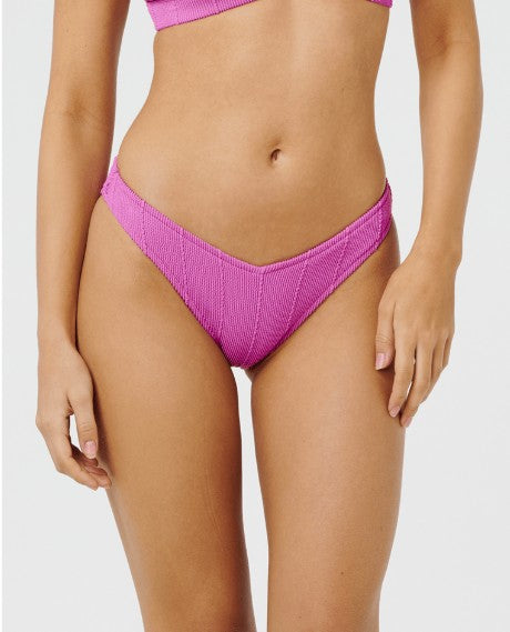 Rip Curl Womens Bikini Bottoms Vibe Surf High Cheeky Coverage