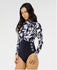 Rip Curl Womens Swimsuit Topanga Geo UPF Surf Suit