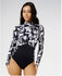 Rip Curl Womens Swimsuit Topanga Geo UPF Surf Suit