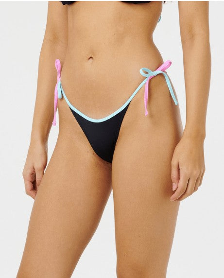 Rip Curl Womens Bikini Bottoms Surf Puff Cheeky Coverage