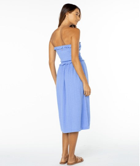 Roxy Womens Dress Avalon Tube Midi