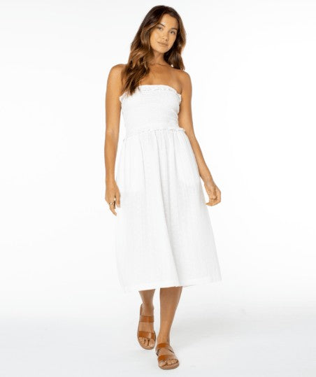 Roxy Womens Dress Avalon Tube Midi