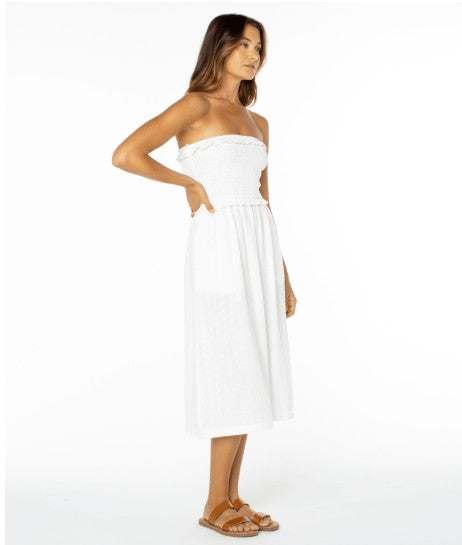 Roxy Womens Dress Avalon Tube Midi