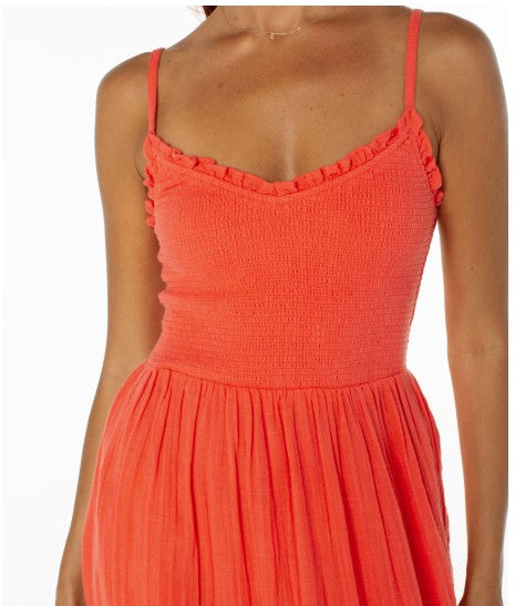 Roxy Womens Dress Downriver Midi