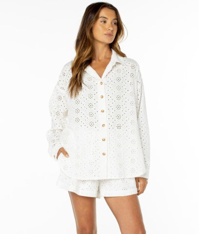 Roxy Womens Shirt Morning Time