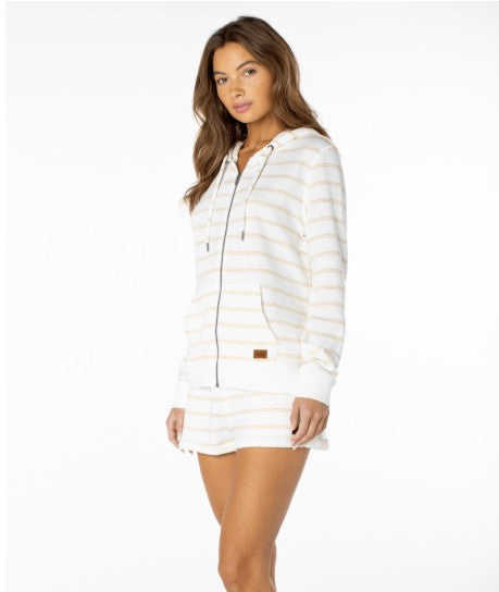 Roxy Womens Sweatshirt Perfect Wave Stripe