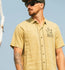 Jetty Mens Woven Marshall Embroidered Linen