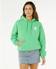 Rip Curl Womens Sweatshirt Surf Puff Heritage Hood
