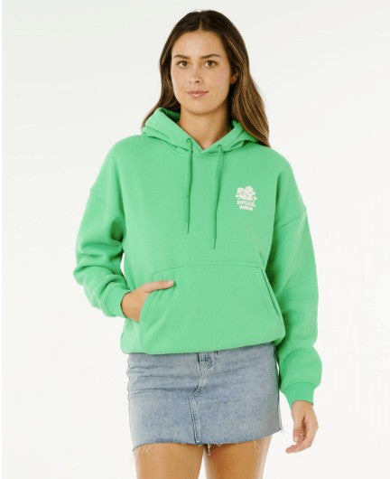 Rip Curl Womens Sweatshirt Surf Puff Heritage Hood