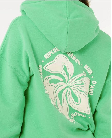 Rip Curl Womens Sweatshirt Surf Puff Heritage Hood