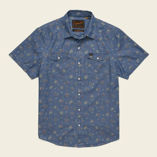 Howler Brothers Mens Woven H Bar B Snapshirt