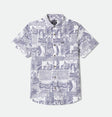 Brixton Mens Woven Charter Print