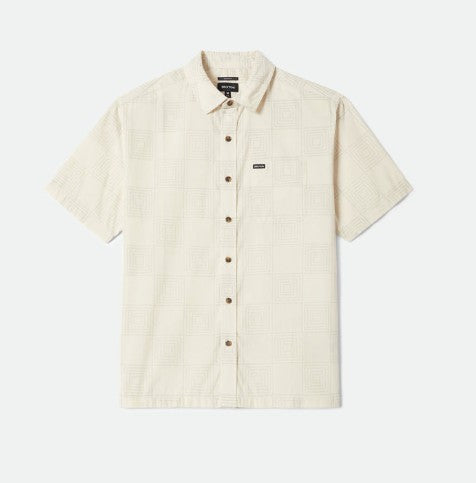 Brixton Mens Woven Cru Print