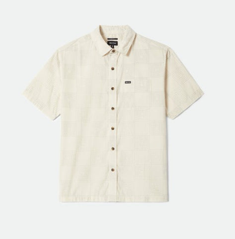 Brixton Mens Woven Cru Print