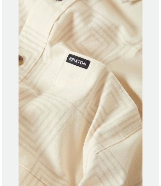 Brixton Mens Woven Cru Print